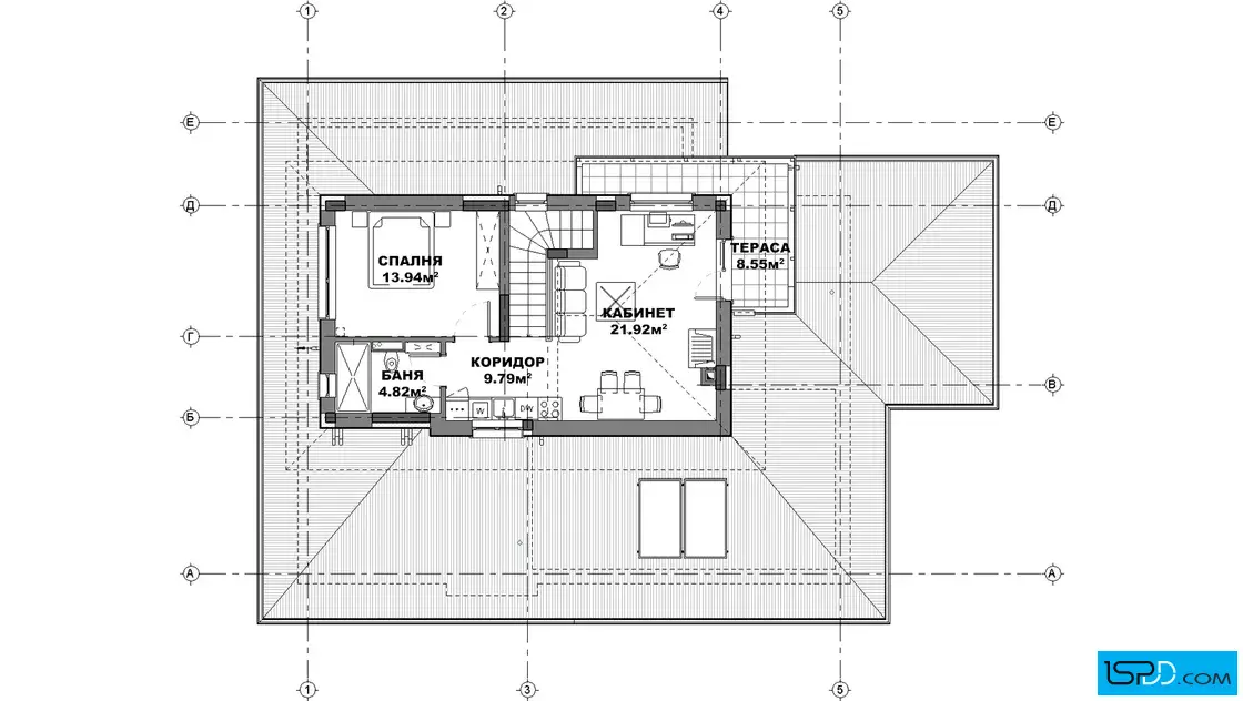 План на втори етаж