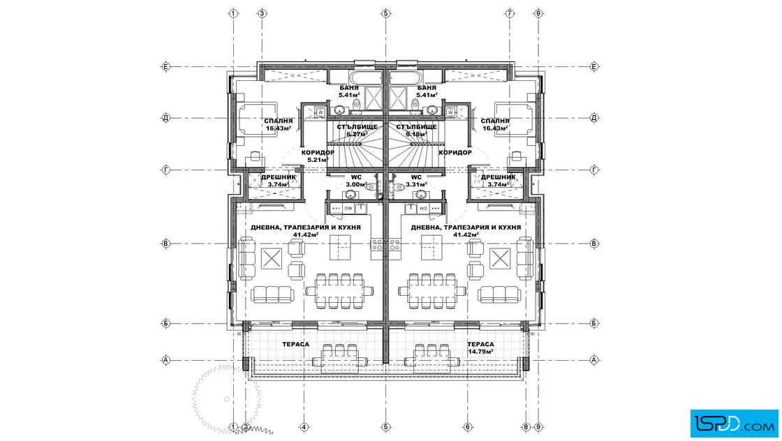 План на втори етаж