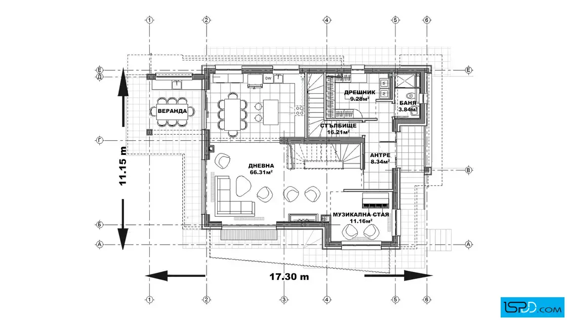 План на първи етаж