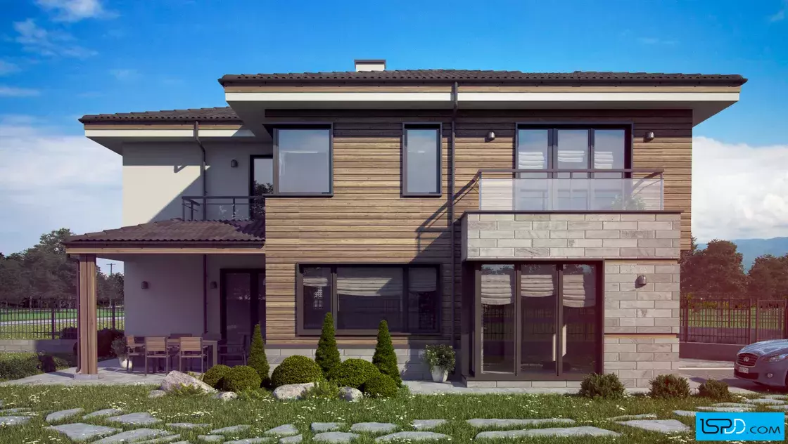 Проект на къща в с. Долни Богров