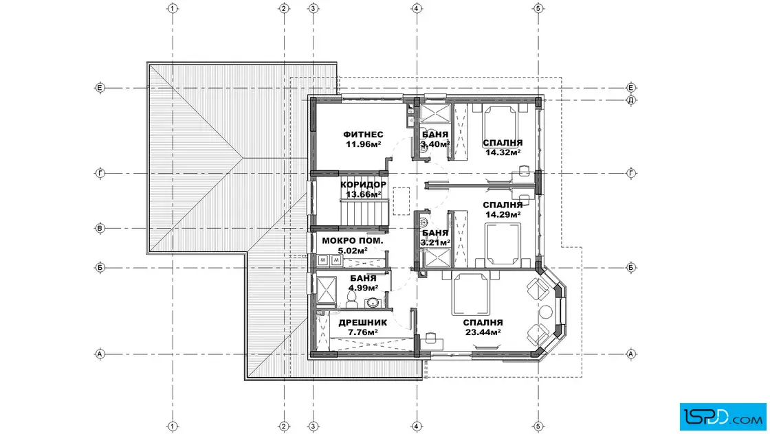 План на втори етаж