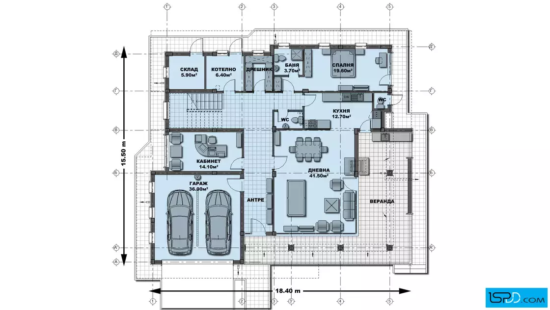 План на първи етаж