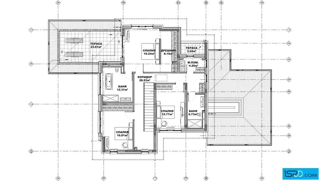 План на втори етаж