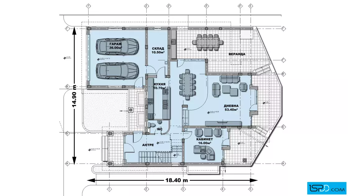 План на първи етаж