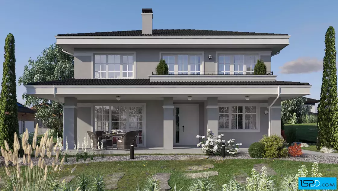 Проект на къща в гр. Попово