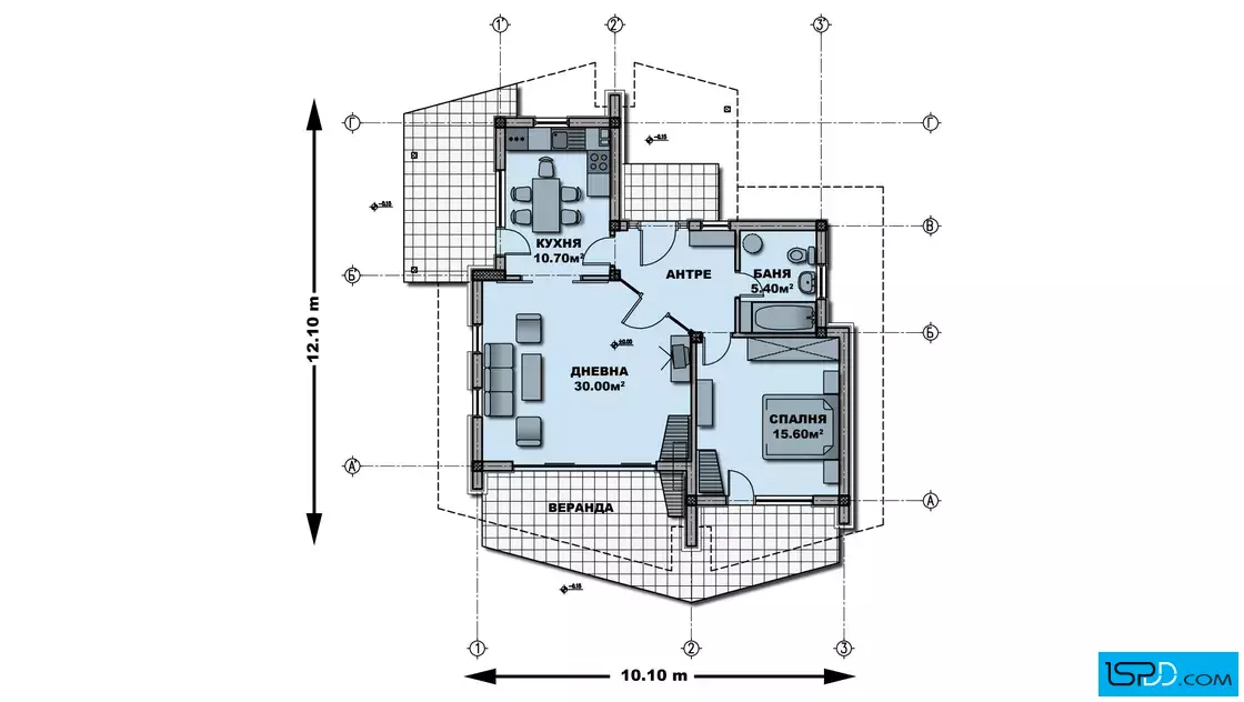 План на първи етаж