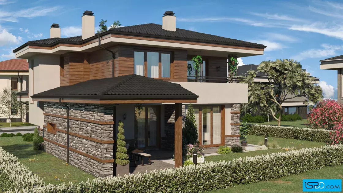 Проект на къща в кв. Рудник