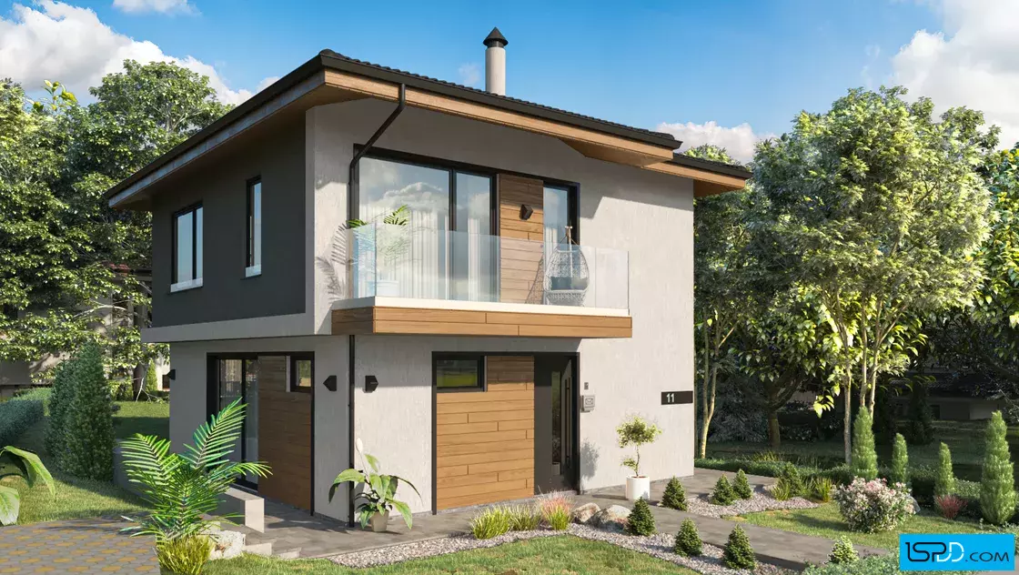 Проект на къща в с. Рударци