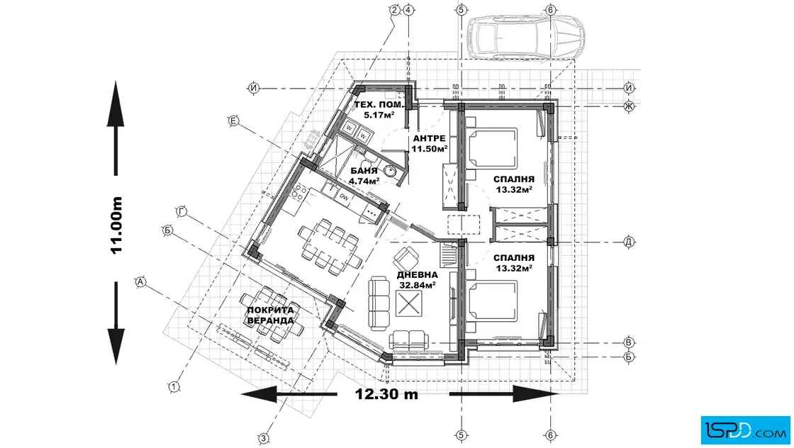 План на първи етаж
