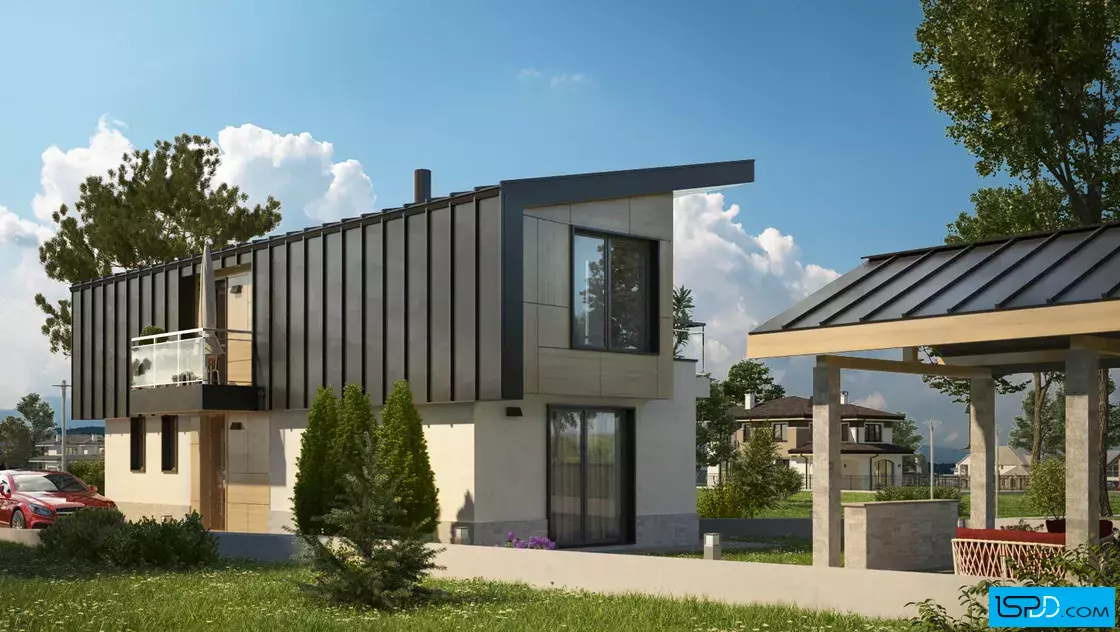 Проект на къща в гр. Царево