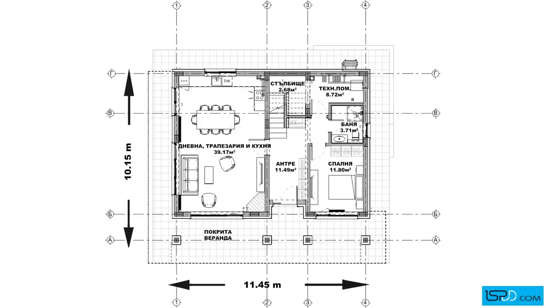 План на първи етаж План на първи етаж
