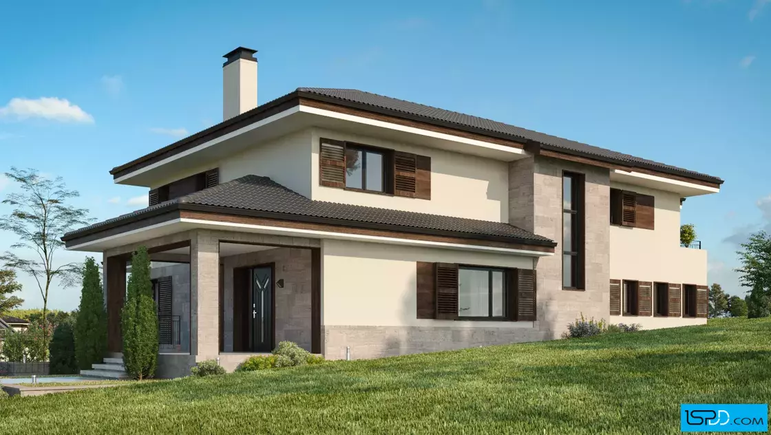 Проект на къща в гр. Благоевград