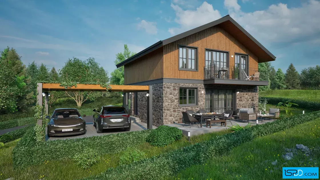 Проект на къща в с. Герман