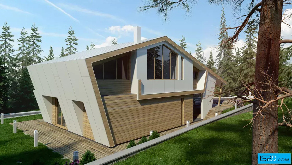 Проект на къща в гр. Вайдринг