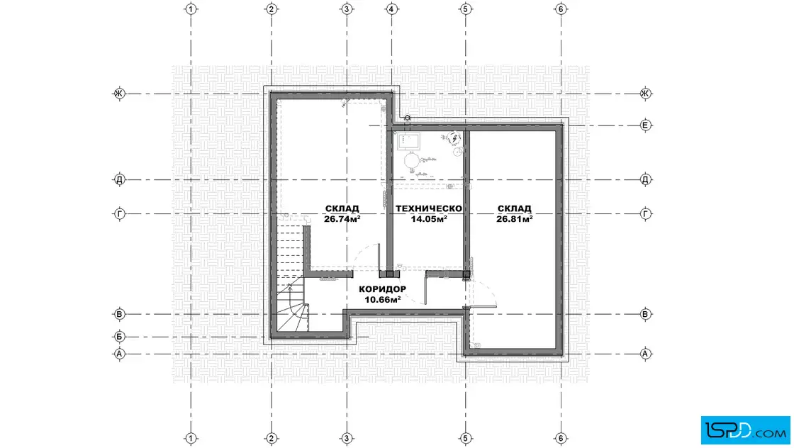 План на подземен етаж