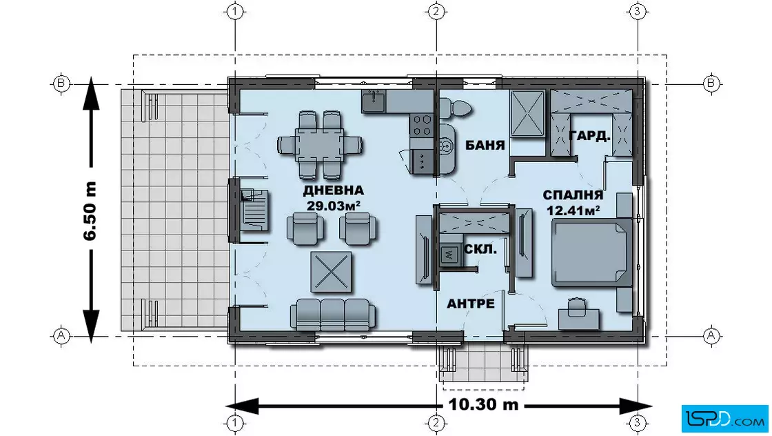 План на първи етаж