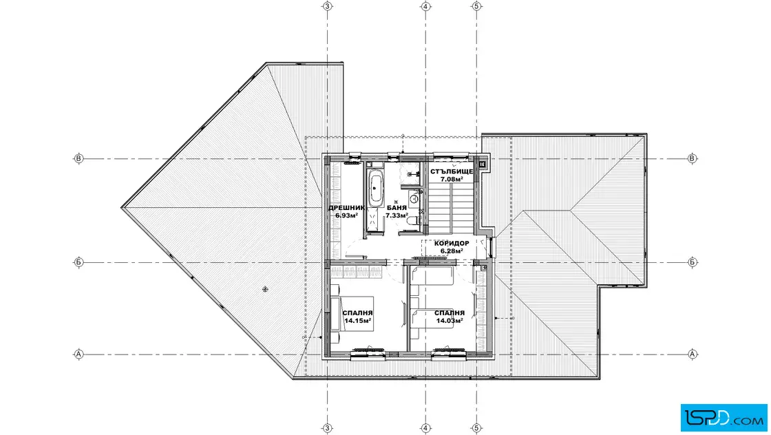 План на втори етаж