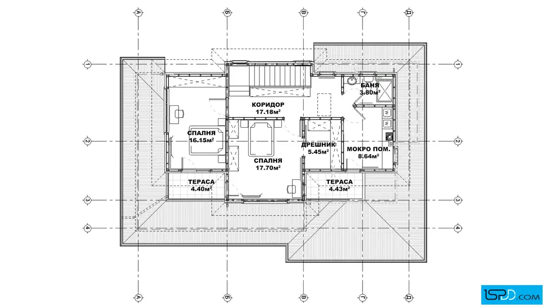 План на втори етаж