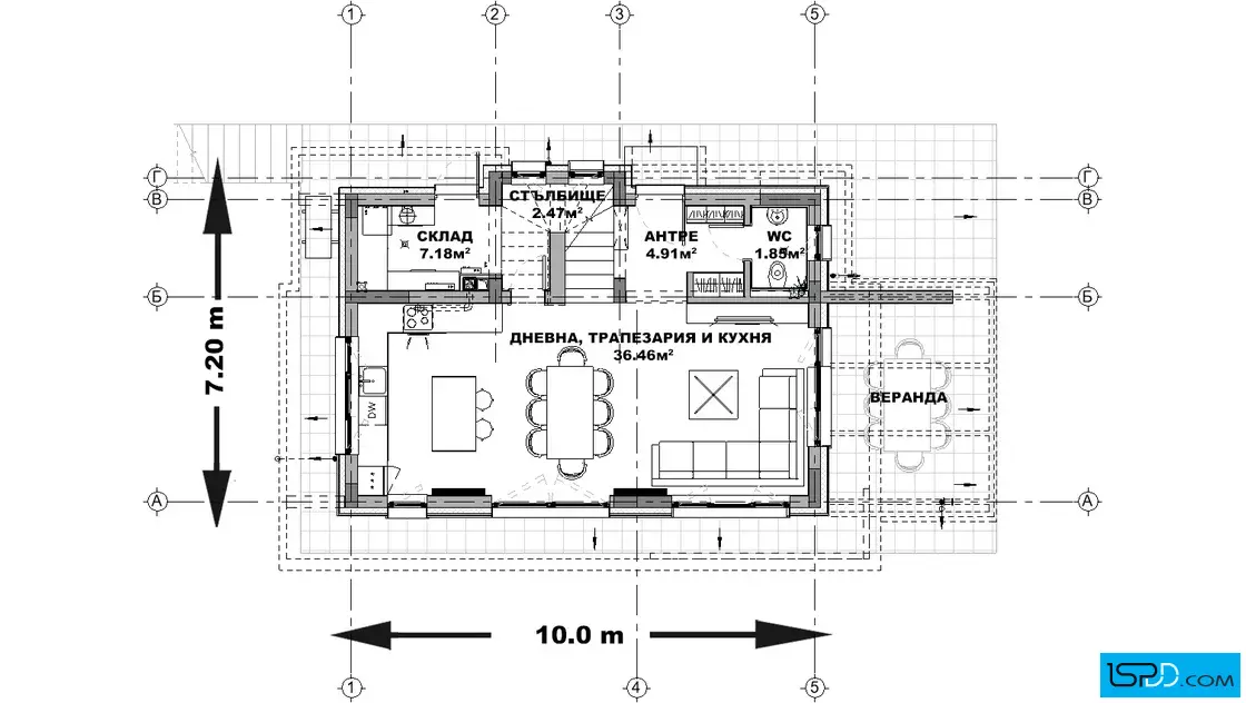 План на първи етаж