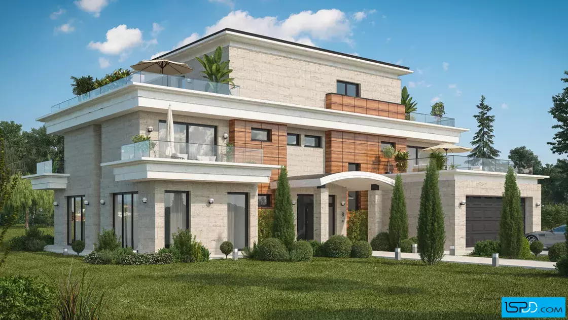 Проект на къща в гр. Етрополе