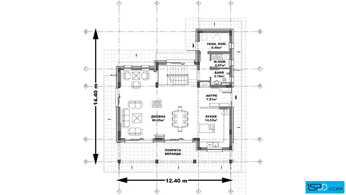 План на първи етаж