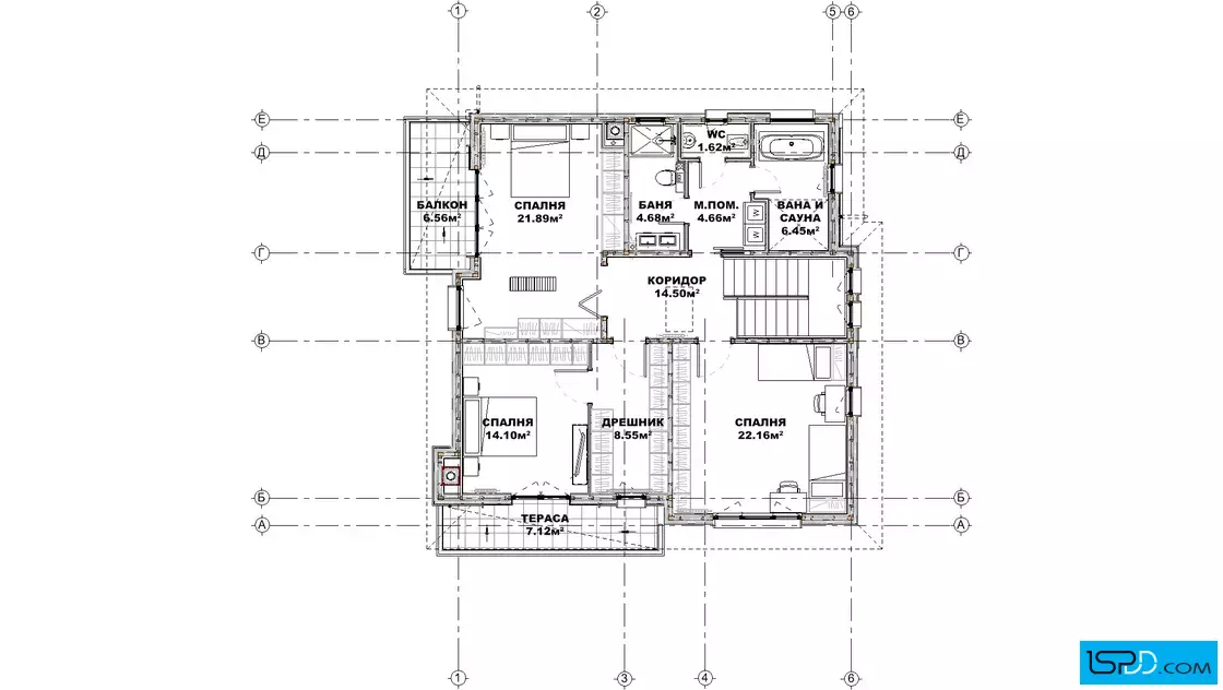 План на втори етаж