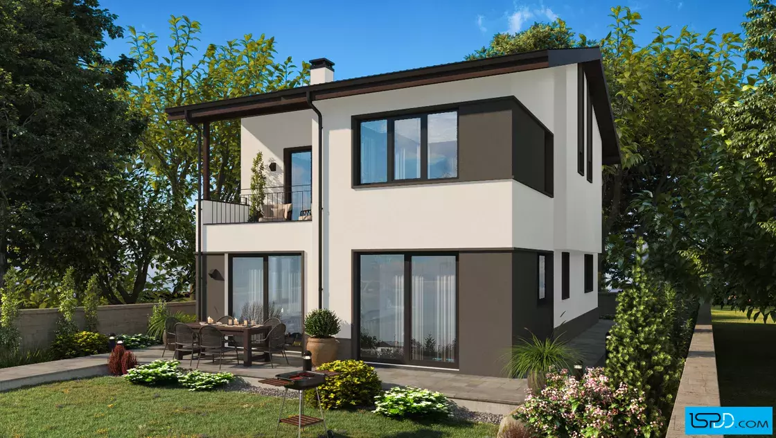 Проект на къща в м. Толева Махала