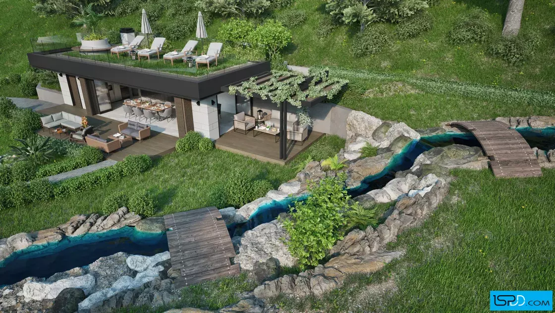 Проект на къща в гр. Банско