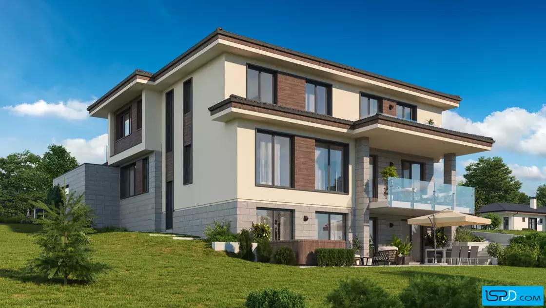 Проект на къща в с. Бистрица