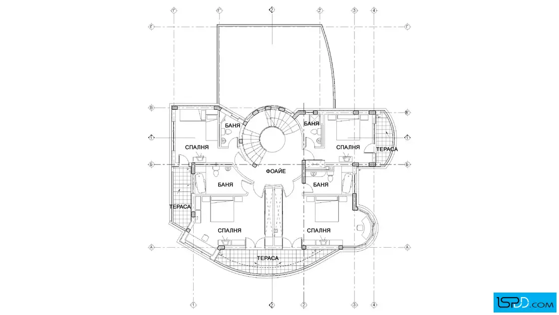 План на втори етаж