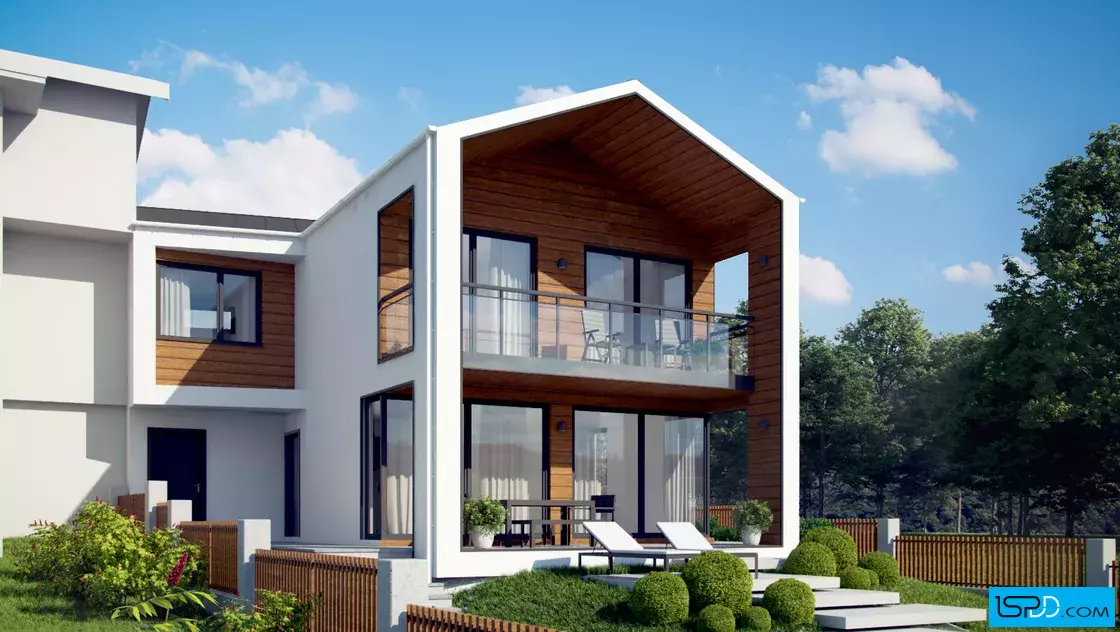 Проект на къща в гр. Черноморец