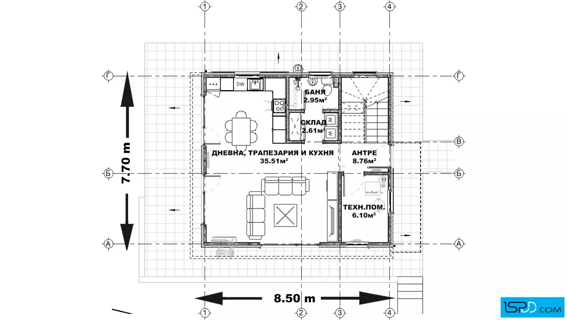 План на първи етаж