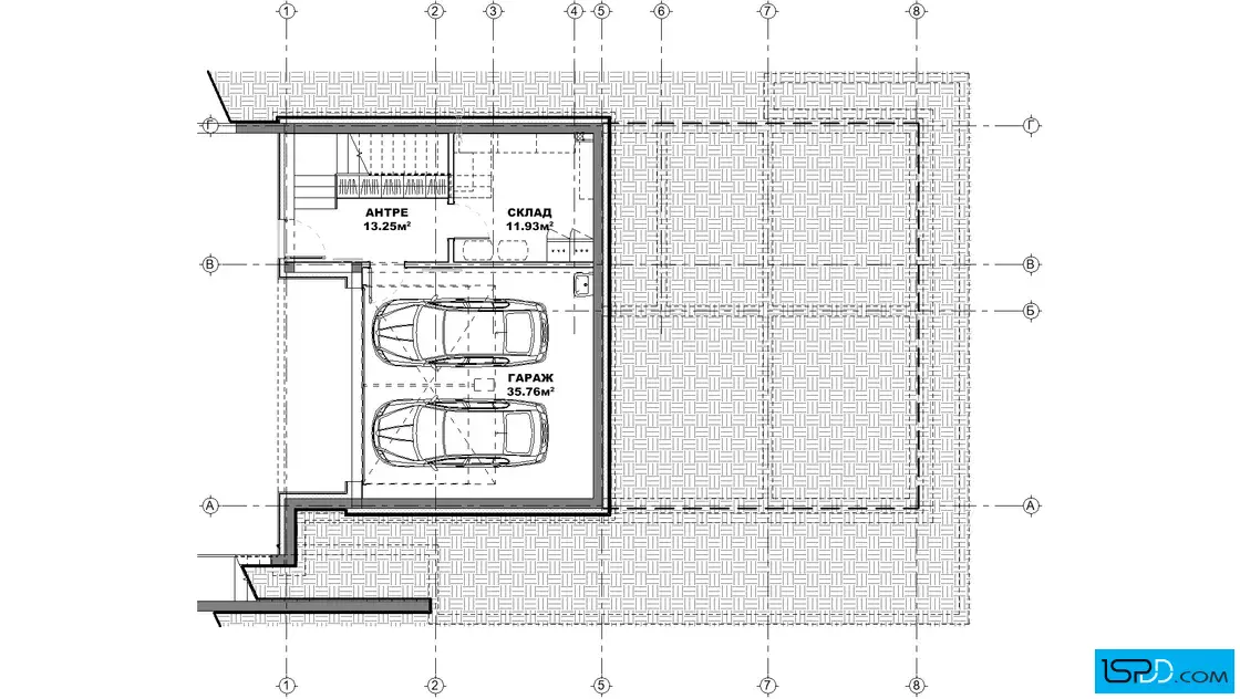 План на подземен етаж