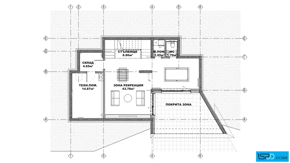 План на подземен етаж План на подземен етаж