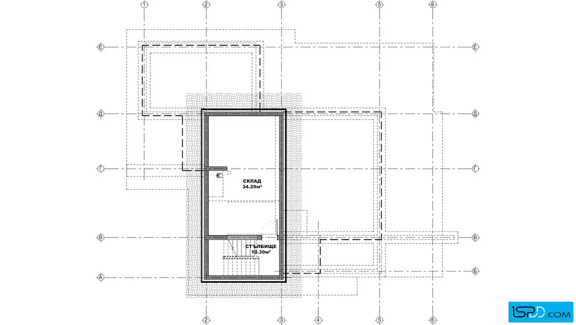 План на подземен етаж