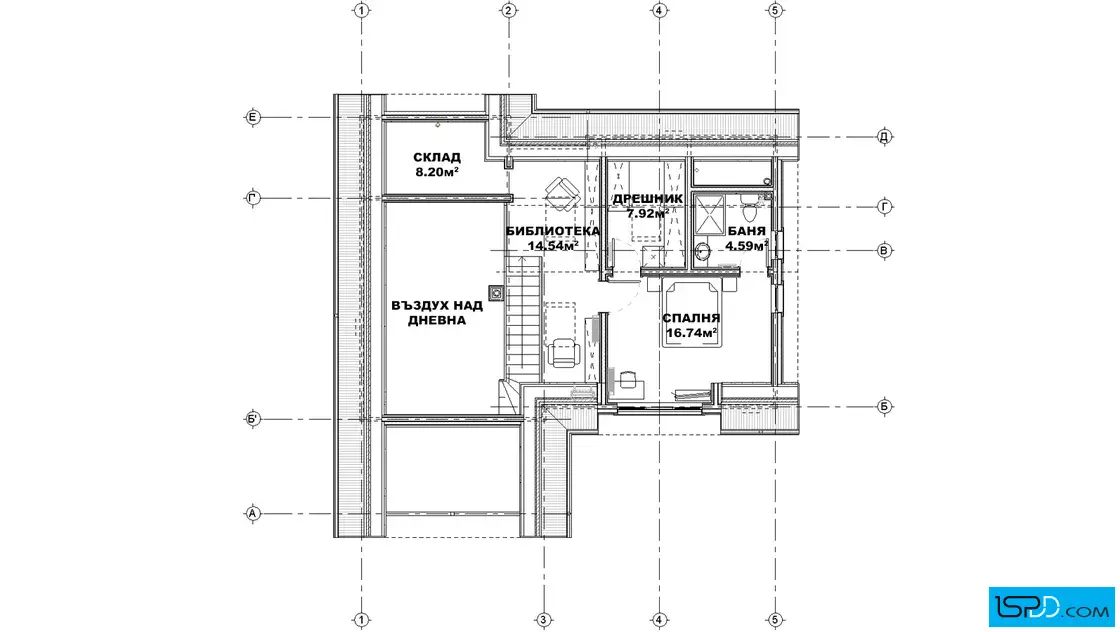 План на втори етаж