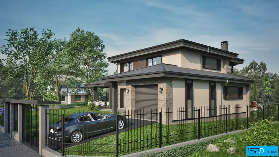 Проект на къща в с. Балабанско