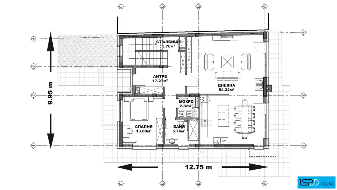План на първи етаж