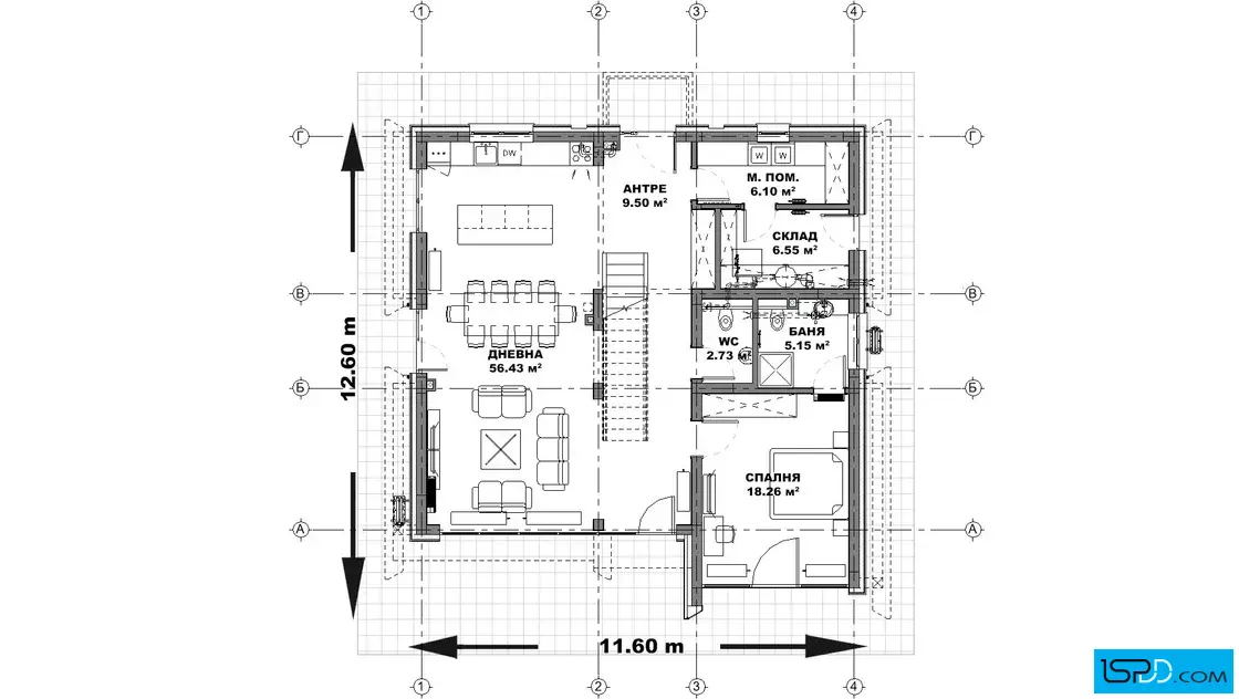 План на първи етаж