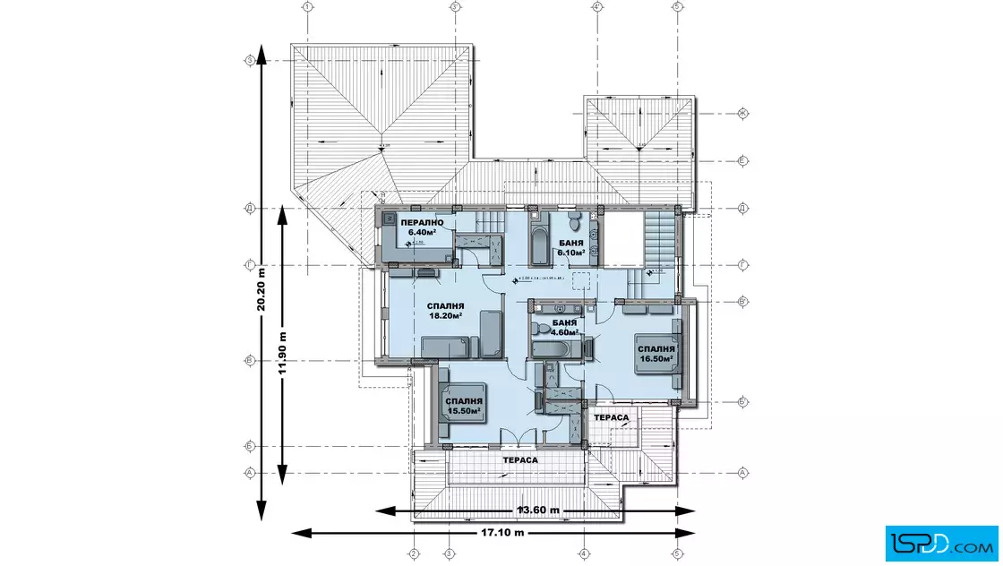 План на втори етаж