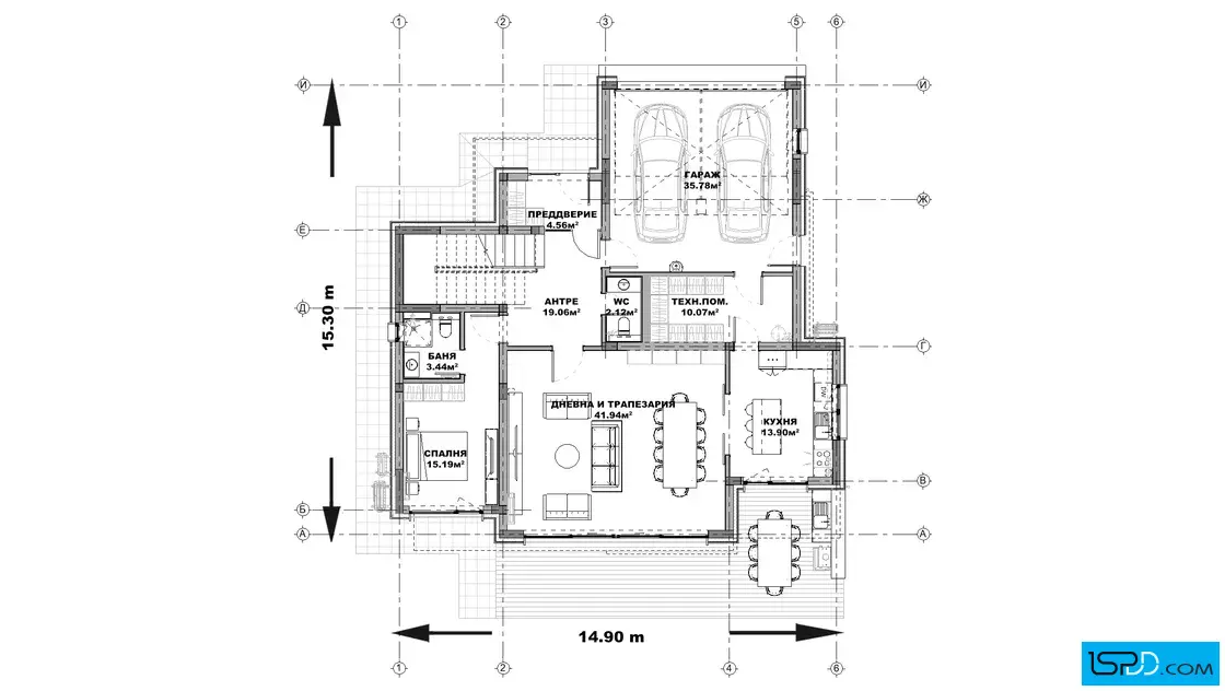 План на първи етаж План на първи етаж