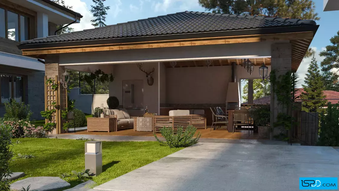 Проект на къща в с. Лозен