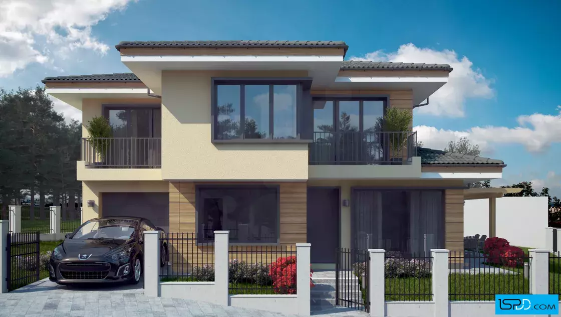 Проект на къща в с. Езерче