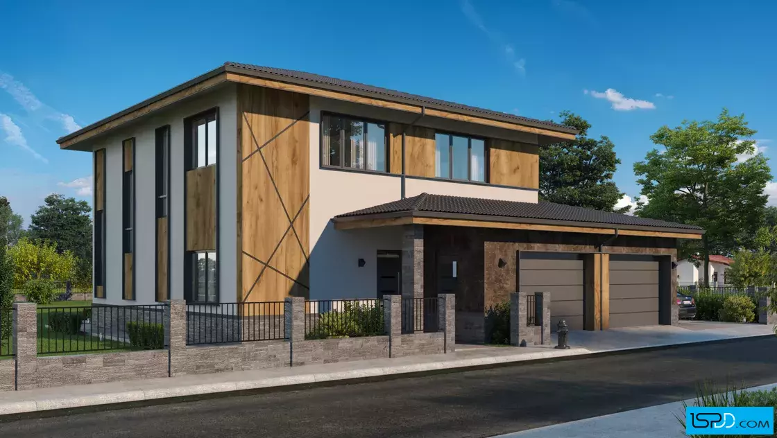 Проект на къща в гр. Мартен