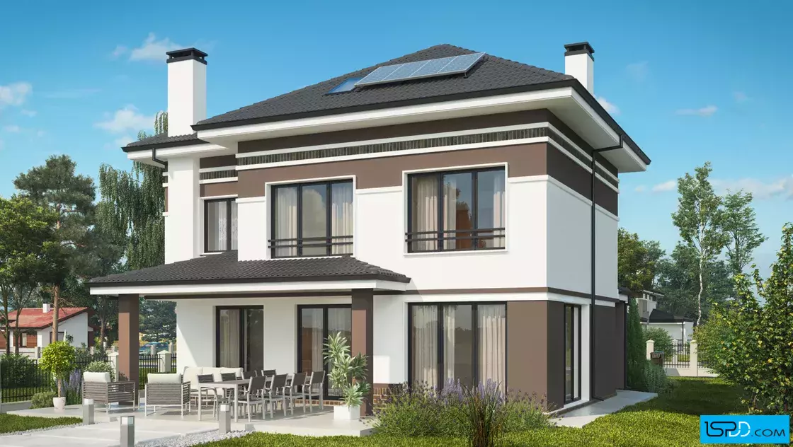 Проект на къща в с. Тръстиково