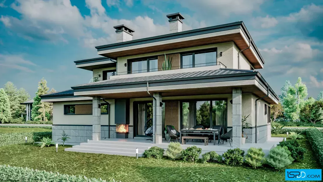 Проект на къща в с. Саранци