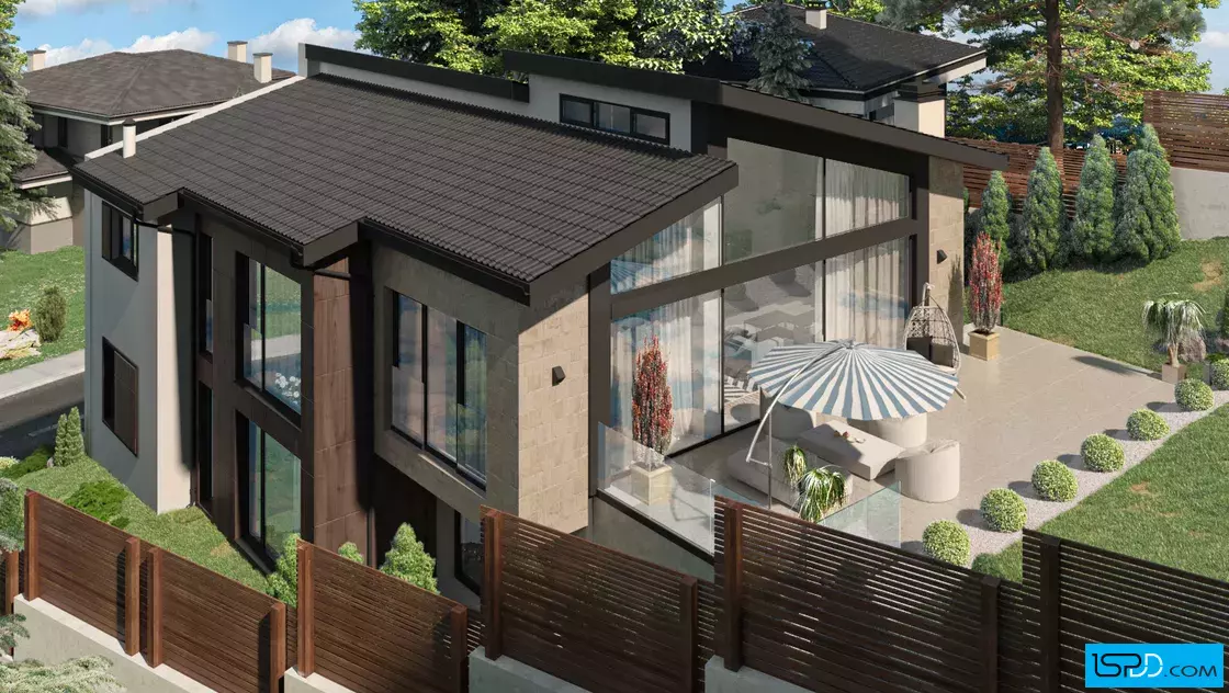 Проект на къща в гр. Банкя