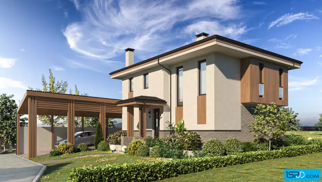 Проект на къща в с. Боерица