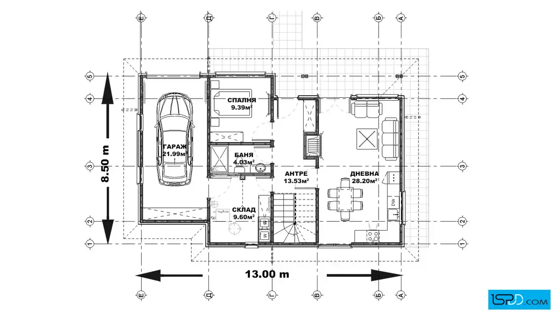 План на първи етаж