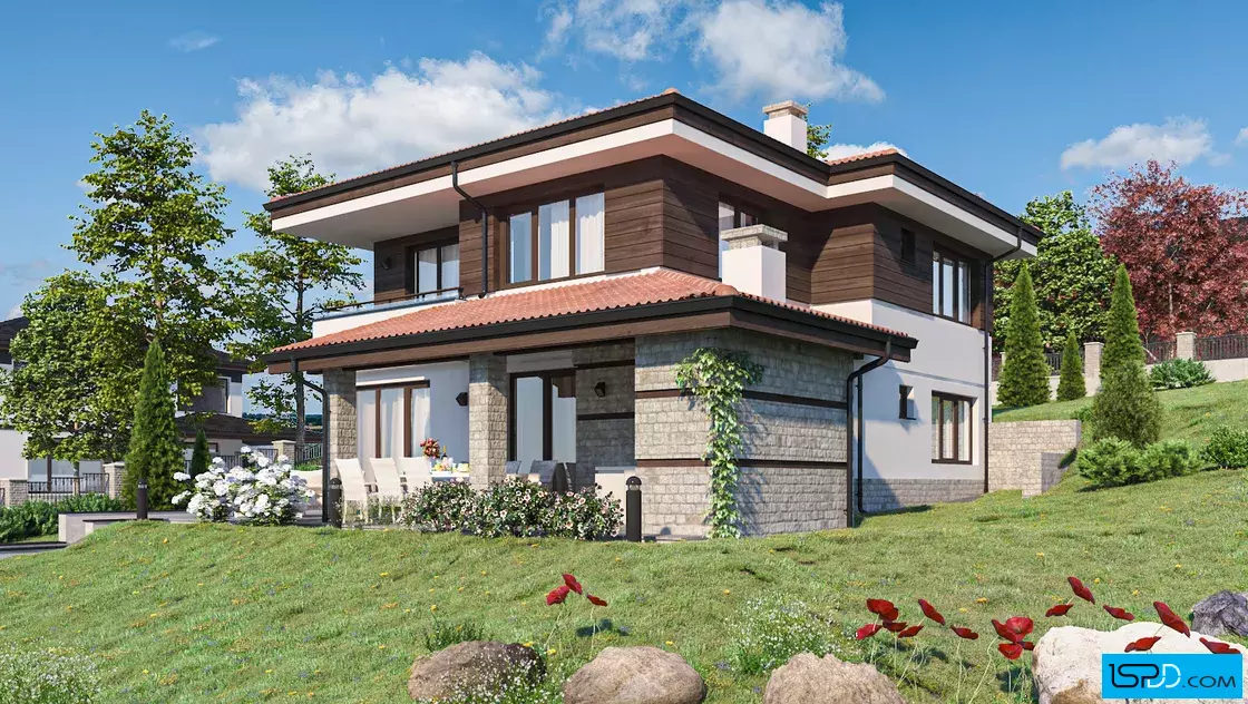 Проект на къща в с. Горна Диканя